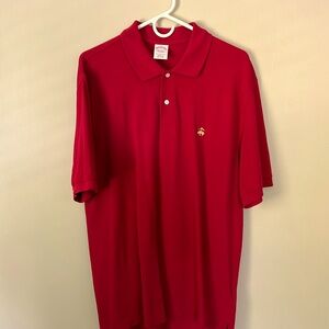Brooks Bothers Red Performance Polo, Size Large.